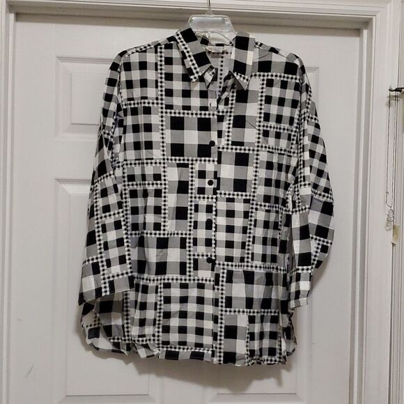Speciaal preview Tops - Special preview womens black white blouse